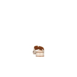 Nazareno Gabrielli 3135 Sandalo Ciabatta Donna Beige 2