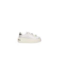 Nazareno Gabrielli 7235 Sneakers Donna Stringate Con Accessorio Argento