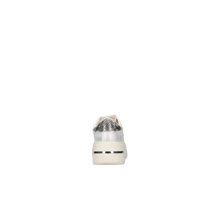 Nazareno Gabrielli 7235 Sneakers Donna Stringate Con Accessorio Argento
