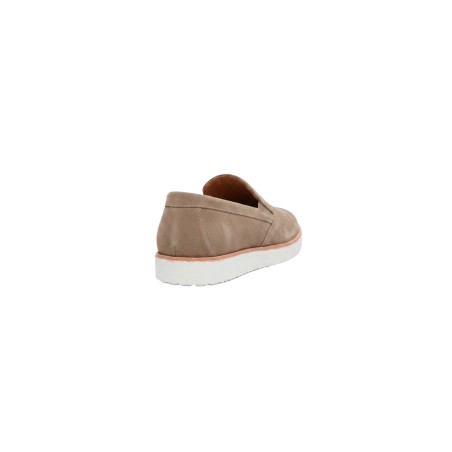 Nazareno Gabrielli 6907 Mocassino Uomo Scamosciato Beige
