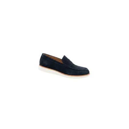 Nazareno Gabrielli 6907 Mocassino Uomo Scamosciato Navy