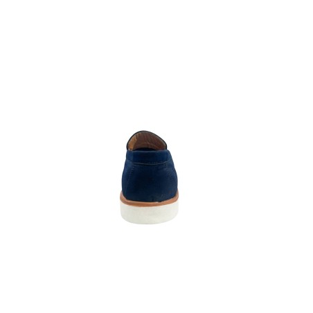 Nazareno Gabrielli 6907 Mocassino Uomo Scamosciato Navy