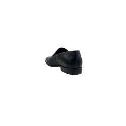 Nazareno Gabrielli U703 Mocassino Traforato Uomo Nero 2