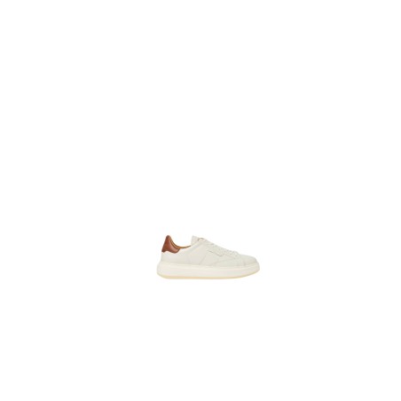 Woolrich B20.BY ARROW Sneakers Uomo Stringate Off White-Cognac