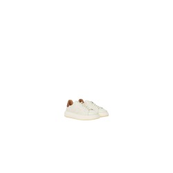 Woolrich B20.BY ARROW Sneakers Uomo Stringate Off White-Cognac 2