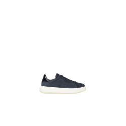 Woolrich B30.A6 ARROW Sneakers Uomo Stringate Nabuk Abrasivato Blu