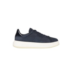 Woolrich B30.A6 ARROW Sneakers Uomo Stringate Nabuk Abrasivato Blu