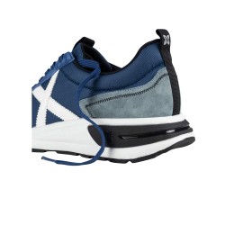 MUNICH QUICK04 8631004 Sneakers Uomo Stringate Blu/Bianco 2