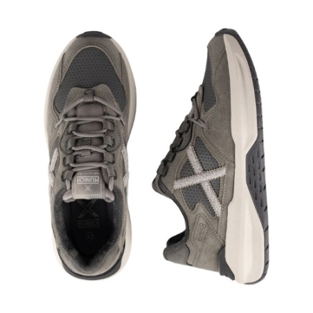 MUNICH NEXA 27 8097027 Sneakers Uomo Stringate Grigio 