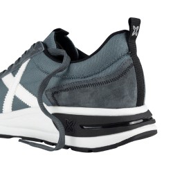 MUNICH QUICK 03 8631003 Sneakers Uomo Stringate Antracite 2