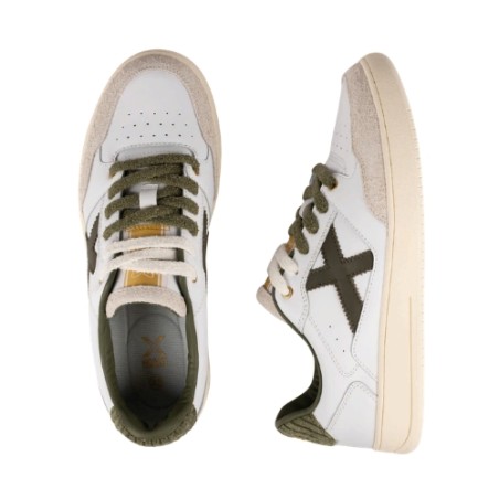 MUNICH LEGIT 125 8908125 Sneakers Uomo Stringate Bianco-Verde