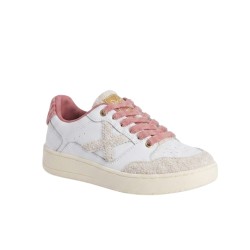 MUNICH LEGIT 131 8908131 Donna Stringate Bianco-Rosa
