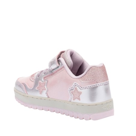 Lelli Kelly  LKAL5710APT MILLE STELLE Sneakers Bambina Con Strappo E Lacci Elastici Rosa