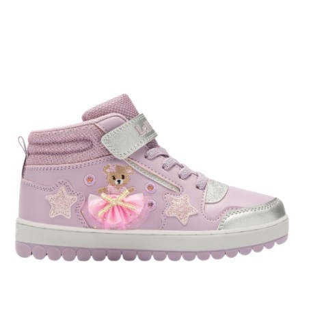 Lelli Kelly  LKAL5711A00 MILLE STELLE Sneakers Bambina Con Strappo E Lacci Elastici Rosa