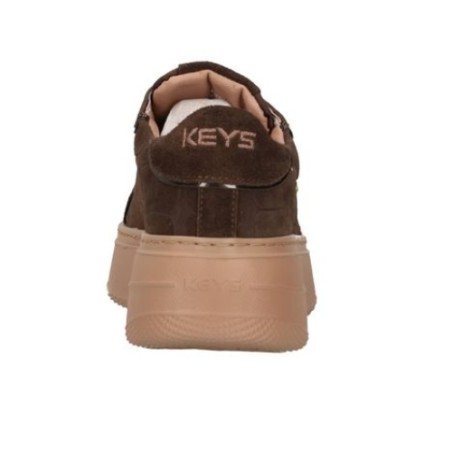 KEYS K-13047 VENUS Sneakers Donna Platform Stringate Dark Brown