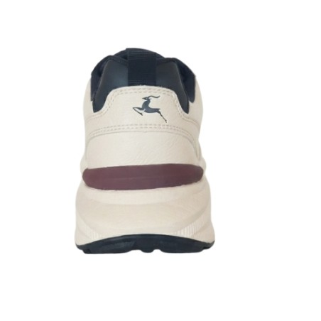Nazareno Gabrielli U253 Sneakers Uomo Stringate Bianco-Blu