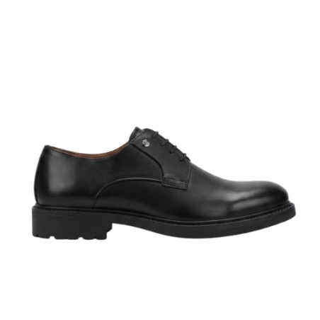 Paciotti 4US RS201 Scarpa Uomo Elegante Stringate Black