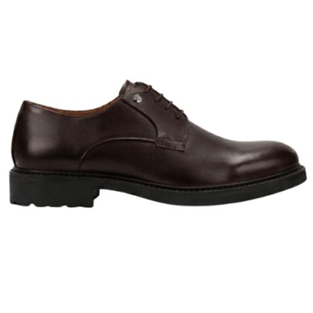 Paciotti 4US RS201 Scarpa Uomo Elegante Stringate Dark Brown