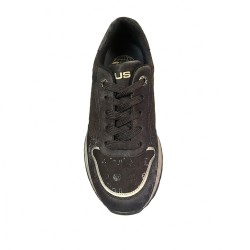 Paciotti 4US 4BX273 Sneakers Donna Platform Stringate Marrone 2
