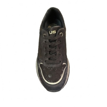 Paciotti 4US 4BX273 Sneakers Donna Platform Stringate Marrone