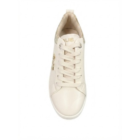 Paciotti 4US 4BX258 Sneakers Donna Platform Stringate Beige