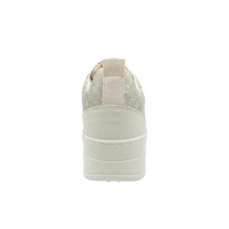 Paciotti 4US 4BX258 Sneakers Donna Platform Stringate Beige