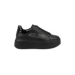 Paciotti 4US 4BX254 Sneakers Donna Platform Stringate Nero