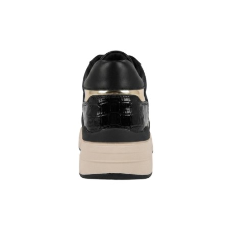 Paciotti 4US 4BX272 Sneakers Donna Platform Stringate Nero