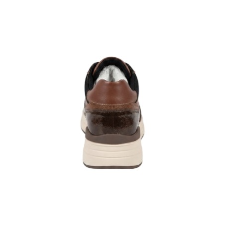 Paciotti 4US 4BX272 Sneakers Donna Platform Stringate Marrone