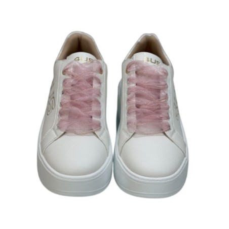 Paciotti 4US 4BX254 Sneakers Donna Platform Stringate White