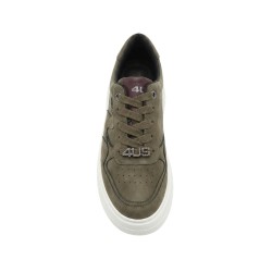 Paciotti 4US 4BX261 Sneakers Donna Platform Stringate Con Accessorio Green 2