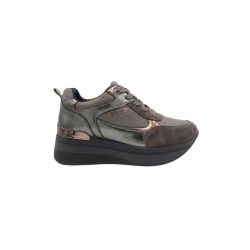 Paciotti 4US 4BX270 Sneakers Donna Stringate Platform Grey