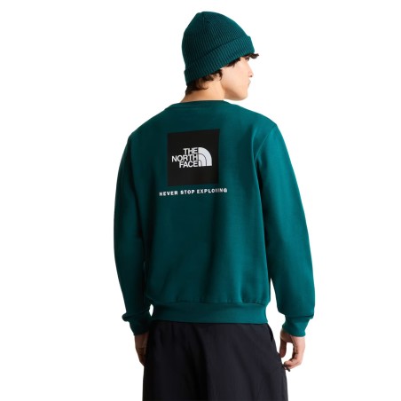 The North Face NF0A8FD3N4J EVO SD REGULAR CREW Felpa Uomo Pacific Teal