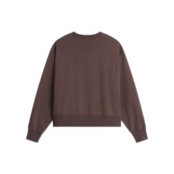 The North Face NF0A8HBY1OI Essential Simple Dome Boxy Felpa Donna Marrone 2