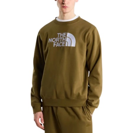 The North Face NF0A8FD92EK ESSENTIAL DP REGULAR CREW Felpa Uomo Girocollo Taupe