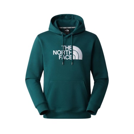 The North Face NF0A8FDAN4J ESSENTIAL DP REGULAR Felpa Uomo con Cappuccio Pacific Teal