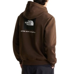 The North Face NF0A8CWPNMF EVOLUTION BOX NSE REGULAR Felpa Uomo Marrone 2