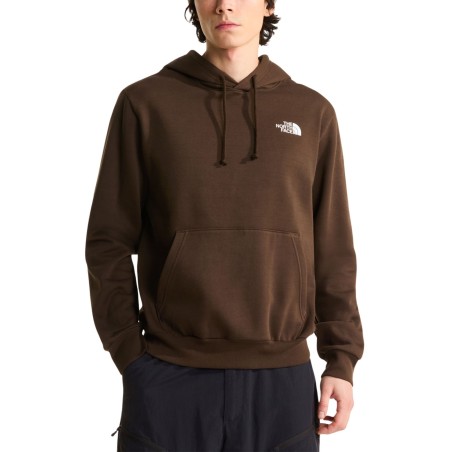 The North Face NF0A8CWPNMF EVOLUTION BOX NSE REGULAR Felpa Uomo Marrone