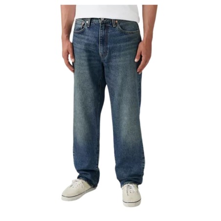 LEVI'S  29037-0158 568 LOOSE STRAIGHT HARD Jeans Uomo Blu