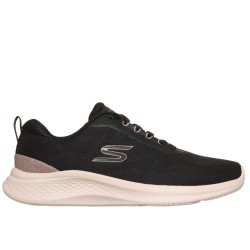 SKECHERS 150629 SKECH-LITE PRO 2.0 Brilliant Shimmer Sneakers Donna Stringate Black/Rose Gold