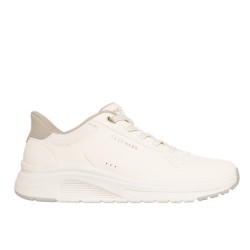 SKECHERS 190270 UNO LITE 2 New Arc Sneakers Donna Lacci Elastici Slip-Ins Off white