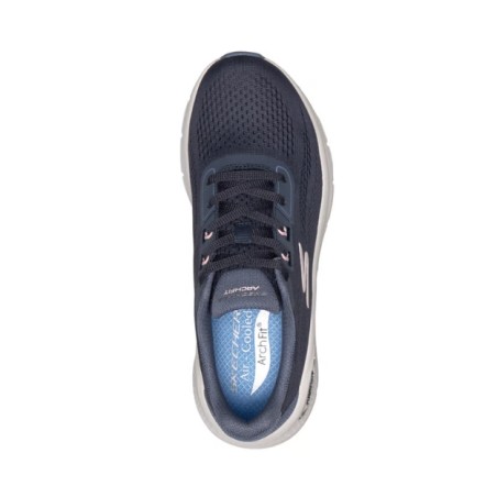 SKECHERS 150884 ARCH FIT 3.0 Easy Flow Sneakers Donna Stringate Navy