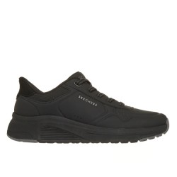 SKECHERS 190270 UNO LITE 2 New Arc Sneakers Donna Lacci Elastici Slip-Ins Black