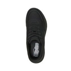 SKECHERS 190270 UNO LITE 2 New Arc Sneakers Donna Lacci Elastici Slip-Ins Black 2