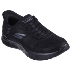 SKECHERS 124837 GO WALK FLEX Sneakers Donna Con Lacci Elastici Slip-Ins Black 2