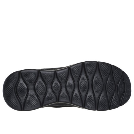 SKECHERS 124837 GO WALK FLEX Sneakers Donna Con Lacci Elastici Slip-Ins Black