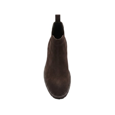 Paciotti 4US RS212 Stivaletto Uomo Scamosciato Elegante Coffee