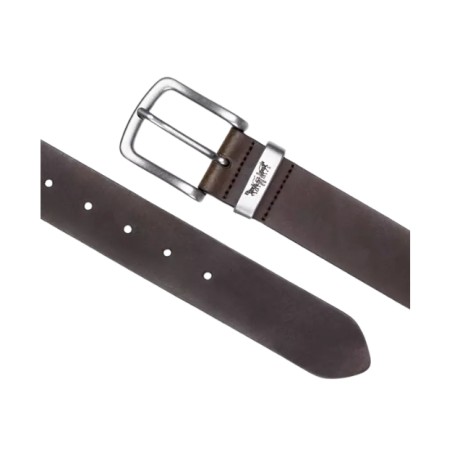Levi's 002G4-0001 METAL TWO HORSE KEEPER Cintura Uomo Con Passante In Metallo Marrone
