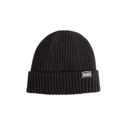 Levi's 007Z2-0000 SUNSET BEANIE Cappello Uomo Nero