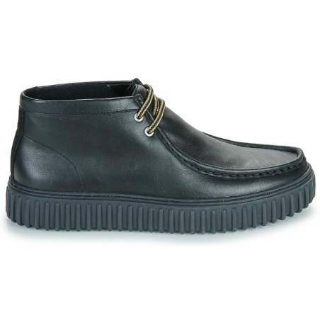 CLARKS TORHILL HI Stivaletto Uomo Con Lacci In Vera Pelle Nero